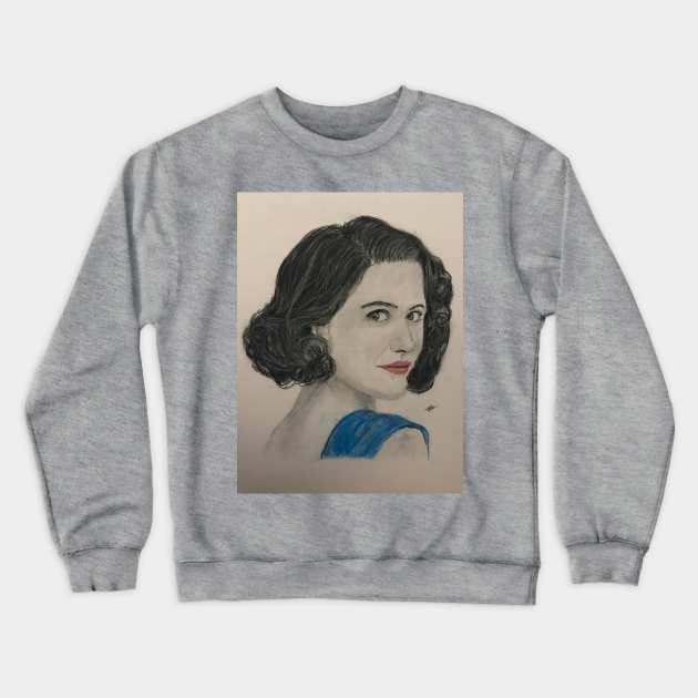 Mrs Comedy Crewneck Sweatshirt by JmacSketch